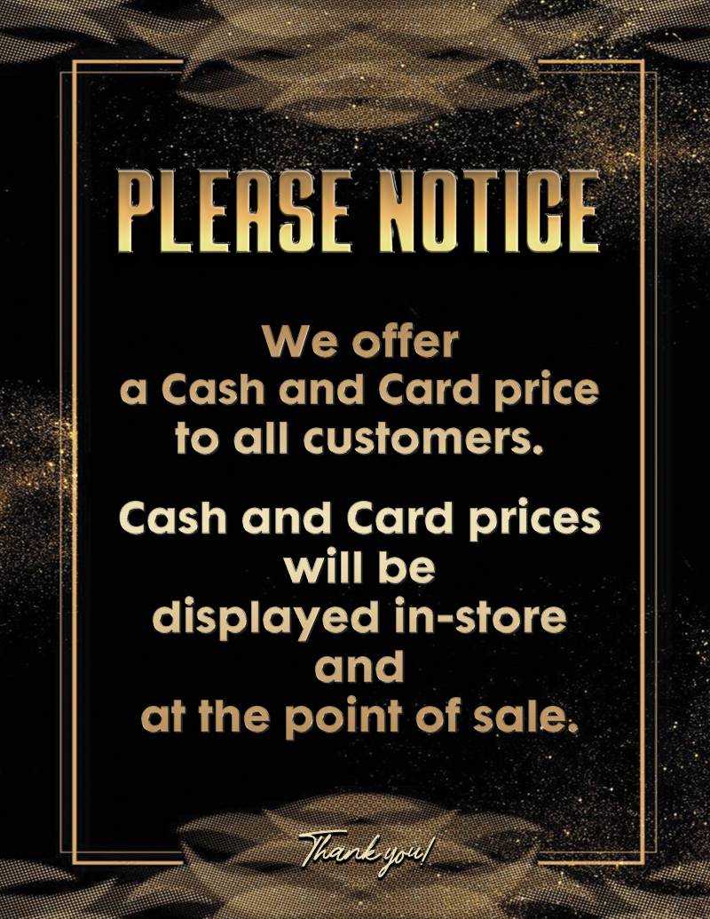 Payment Notice