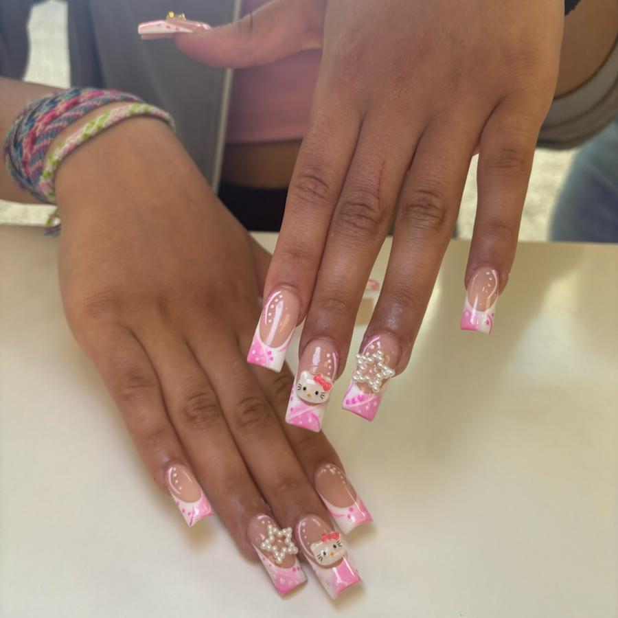 Colorful nail designs