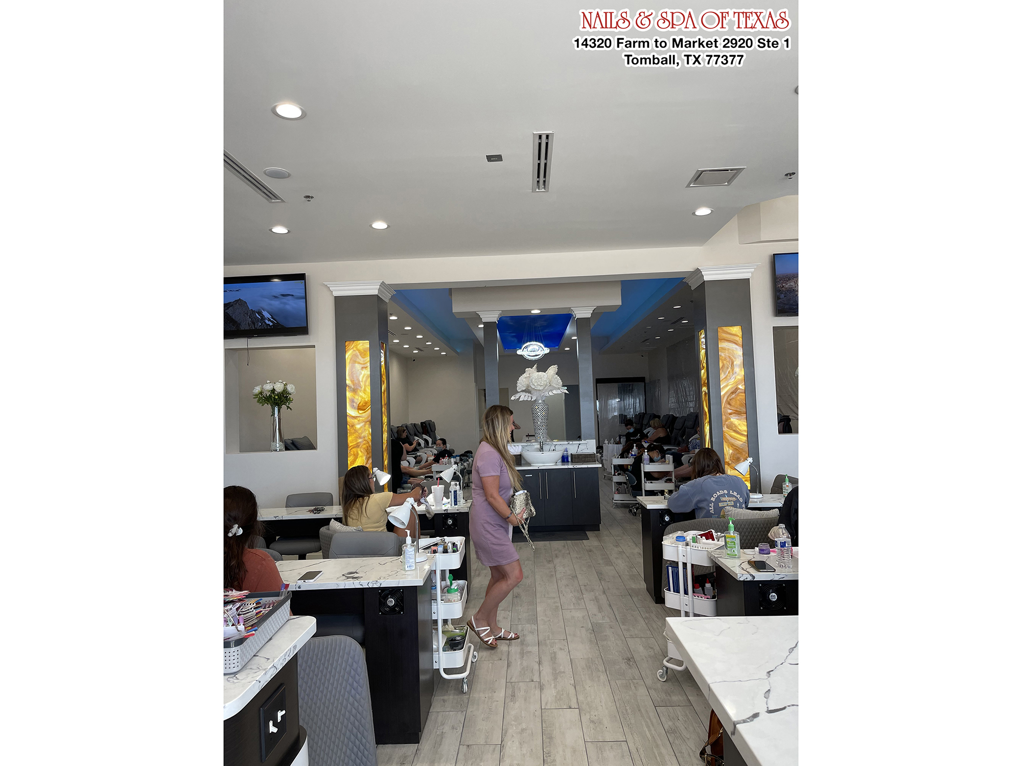 Nails &amp; Spa Of Texas