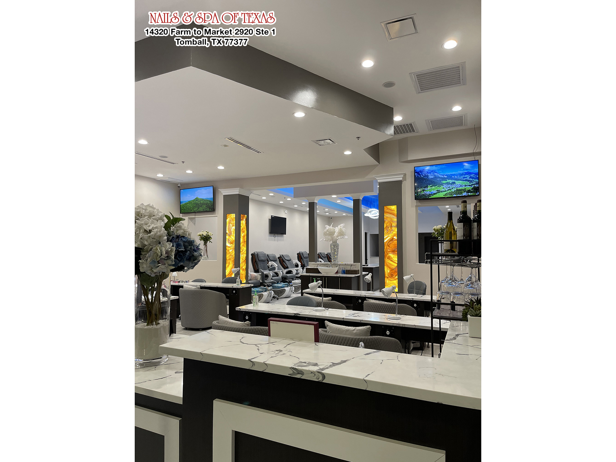 Nails &amp; Spa Of Texas