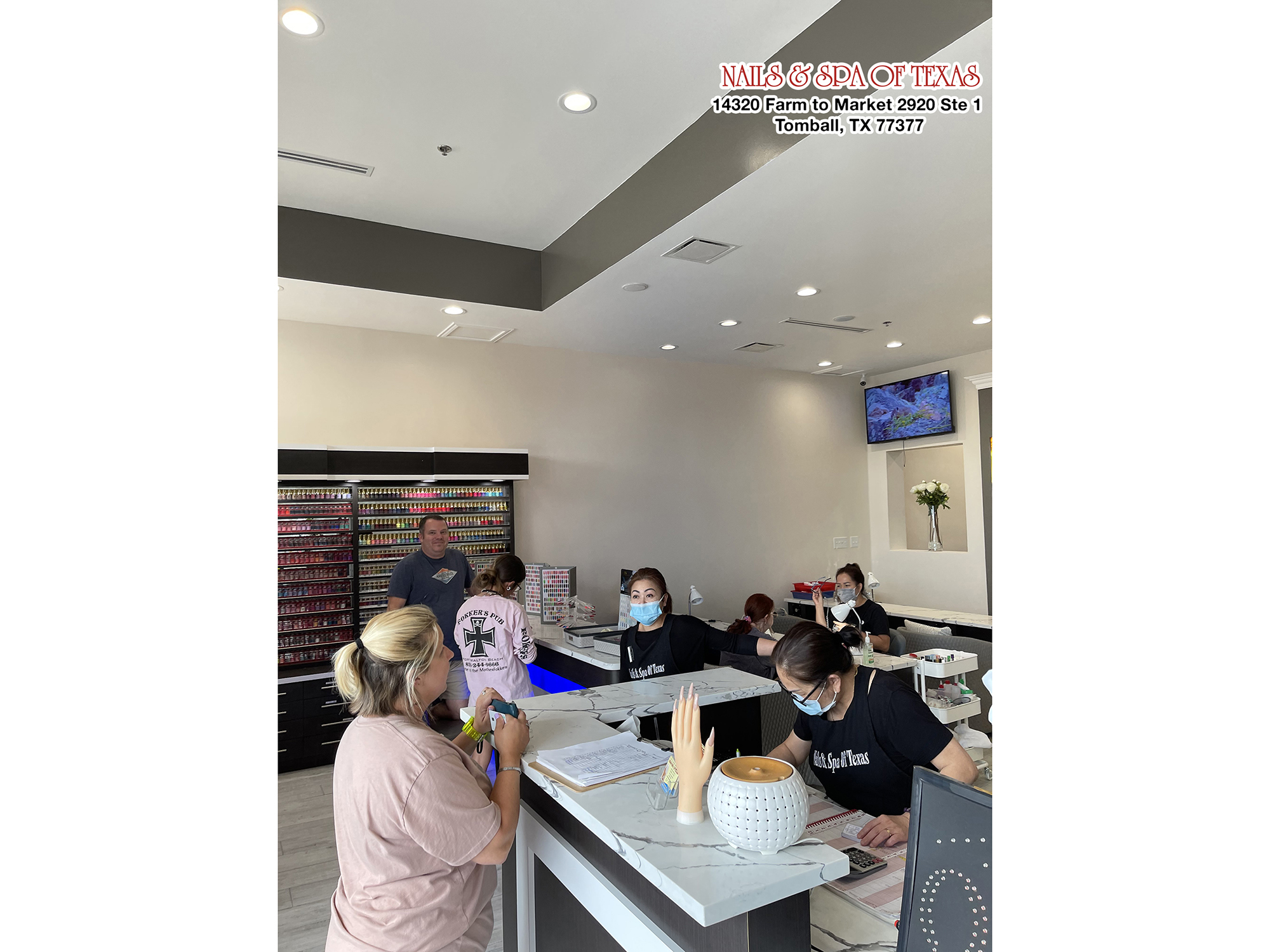 Nails &amp; Spa Of Texas