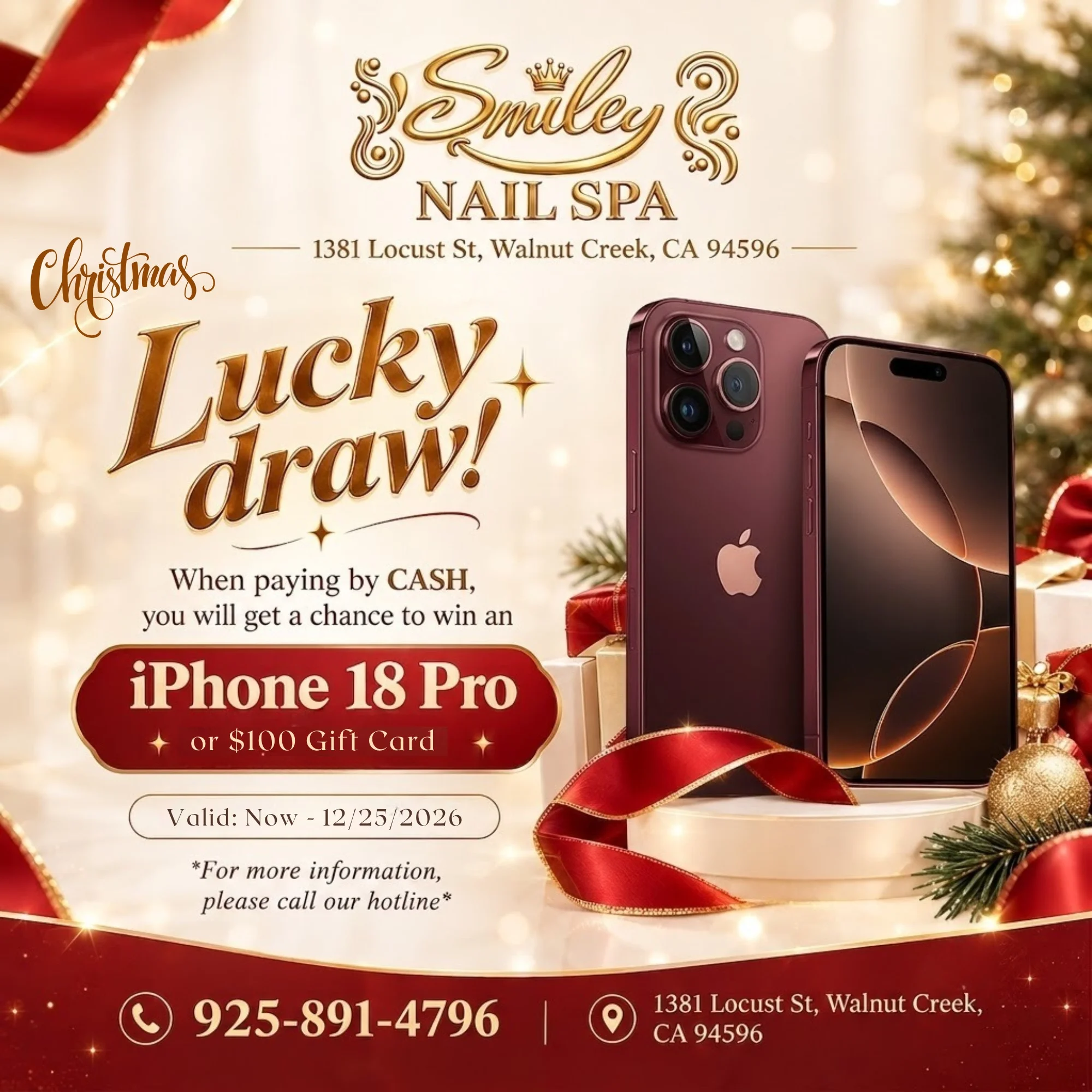 CHRISTMAS LUCKY DRAW IS HERE