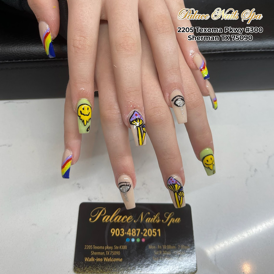 Nail design 75090