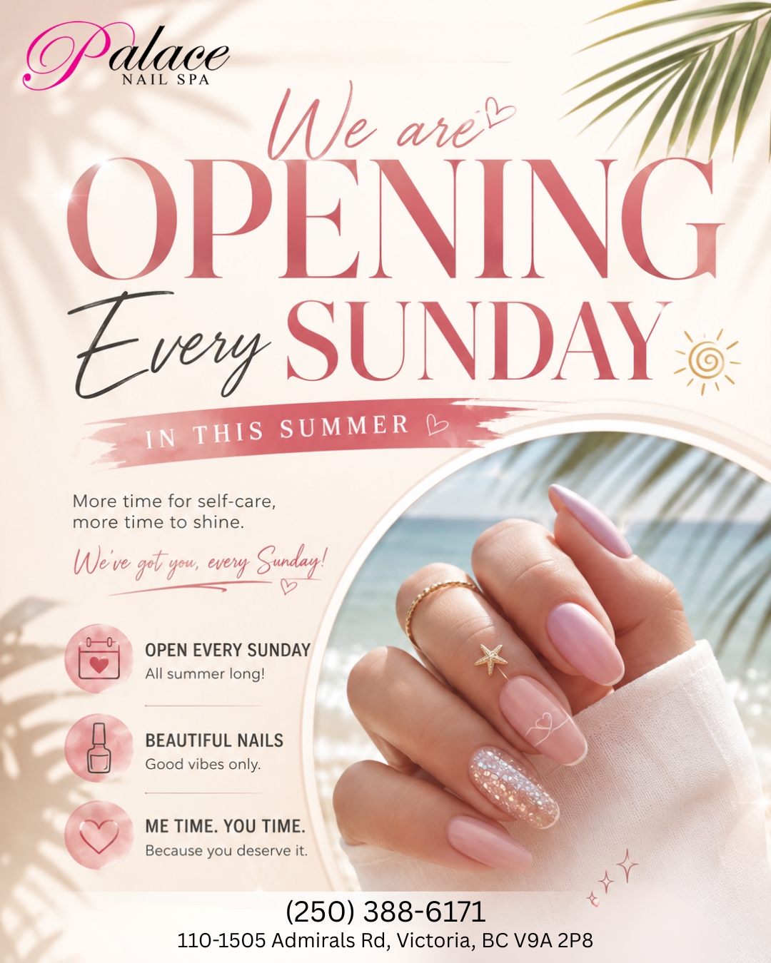We are opening every sunday