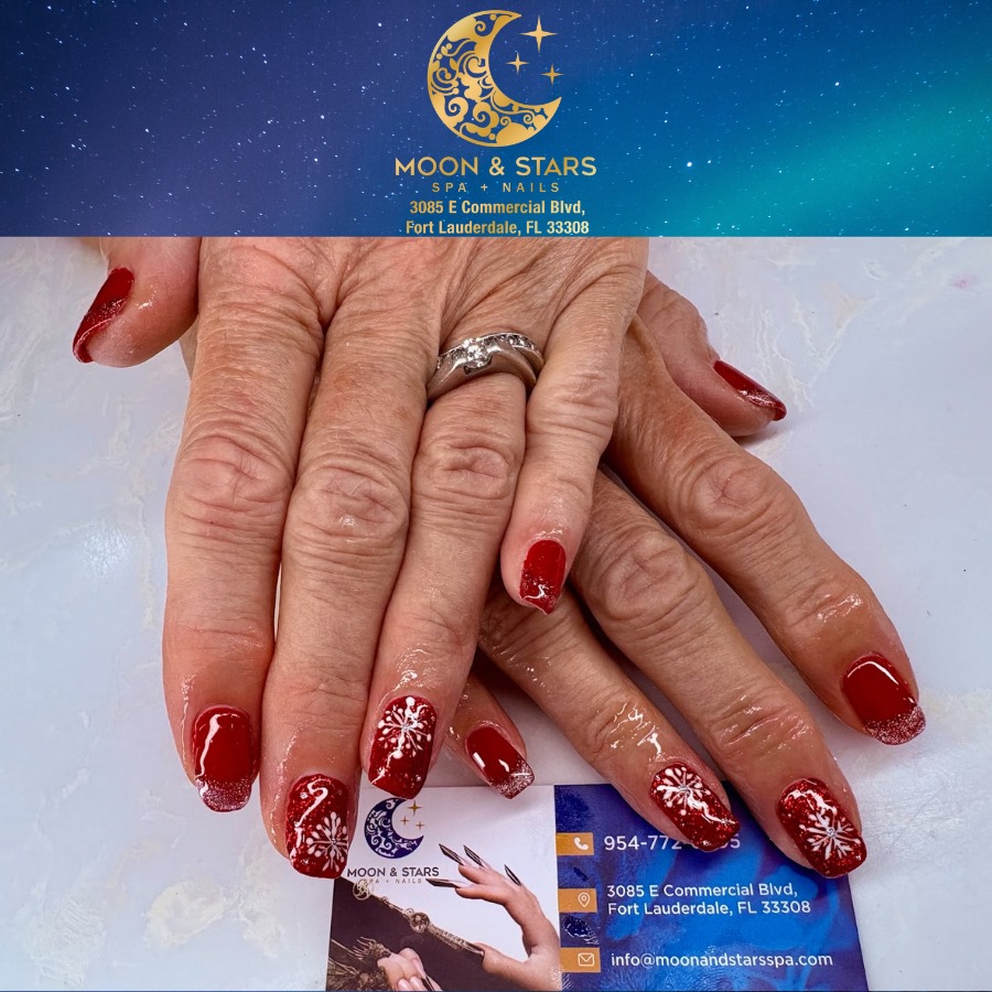 Moon and Stars Spa Nails 121225 (8)