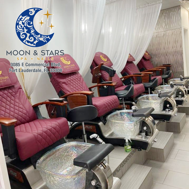 Moon and Stars Spa | Nail salon 33308 | Pedicure near me Fort Lauderdale
