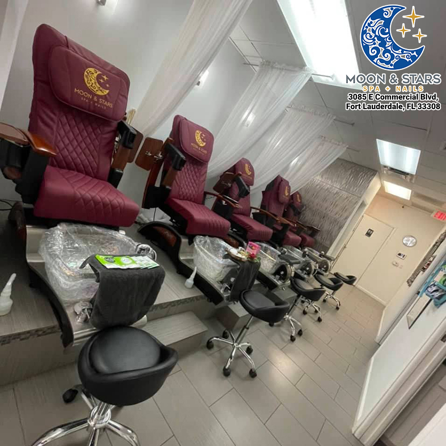 Moon and Stars Spa | Nail salon 33308 | Pedicure near me Fort Lauderdale