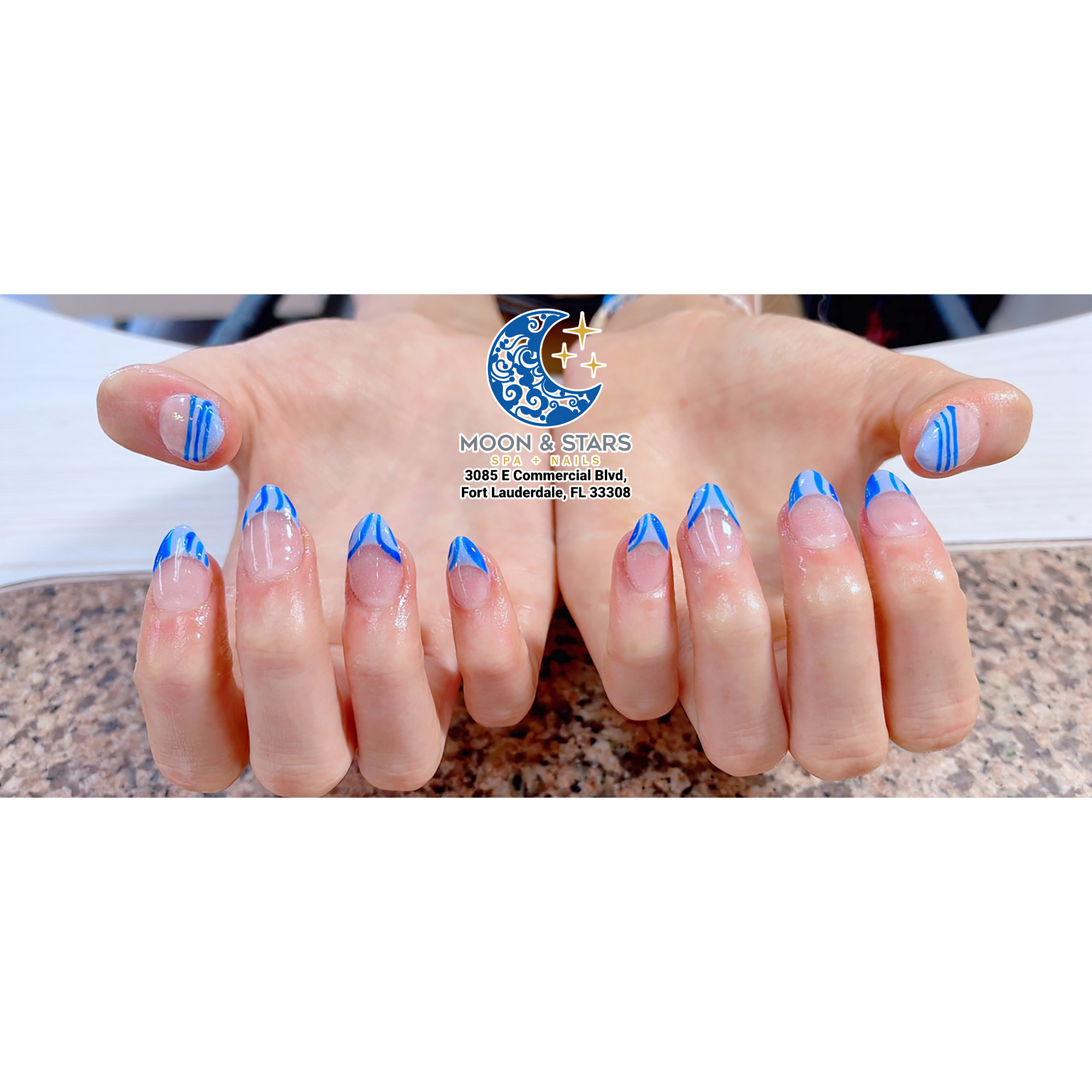 Nail Design | Moon and Stars Spa near me Fort Lauderdale, FL 33308