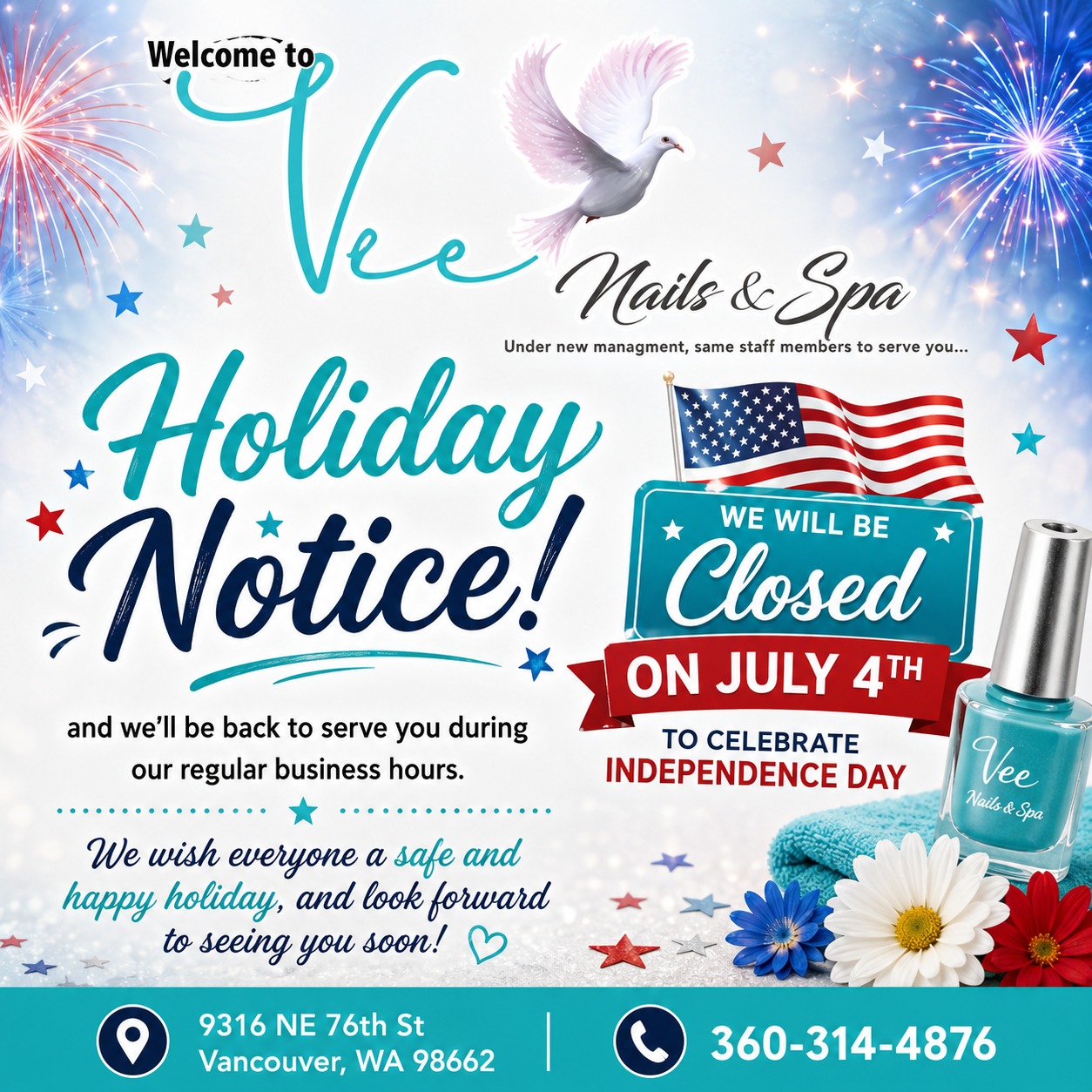 Holiday Notice