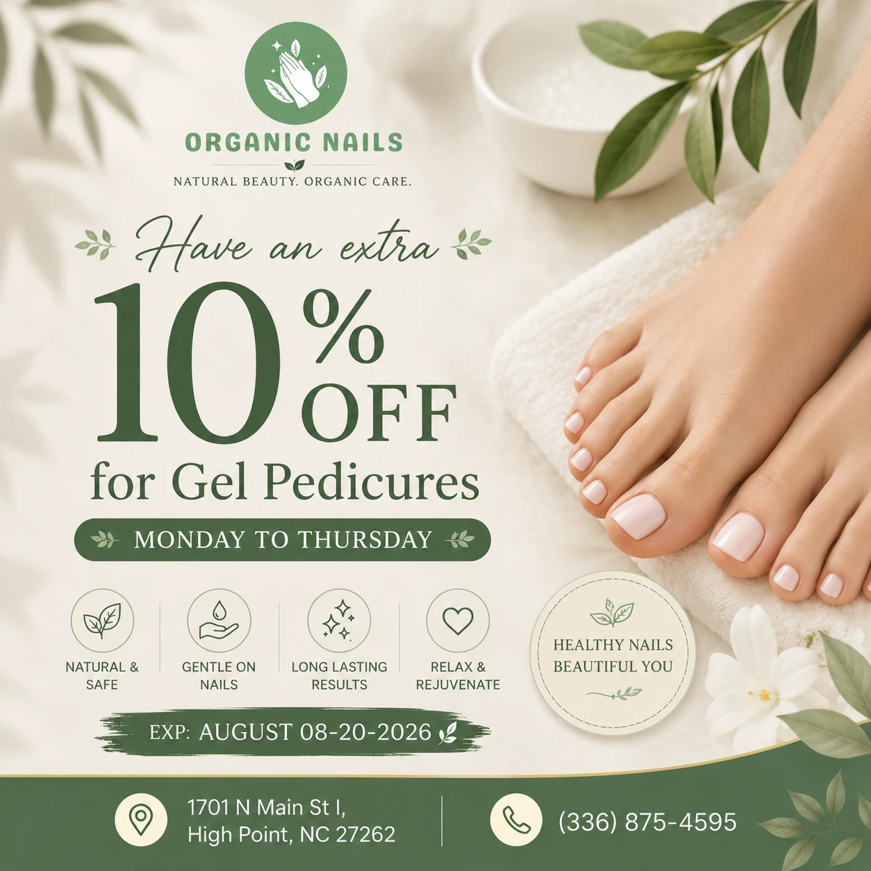 Gel Pedicure
