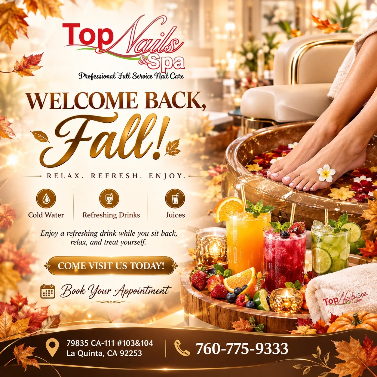 Welcome back. Fall