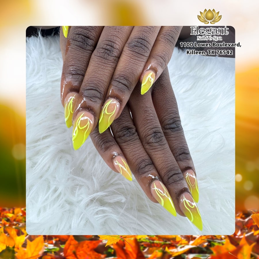 Colorful nail designs