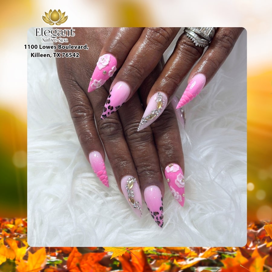 Colorful nail designs