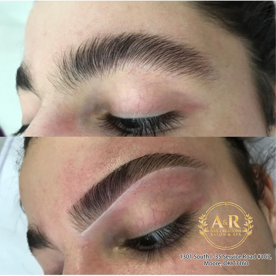 Eyelash extensions and eyebrows 73160