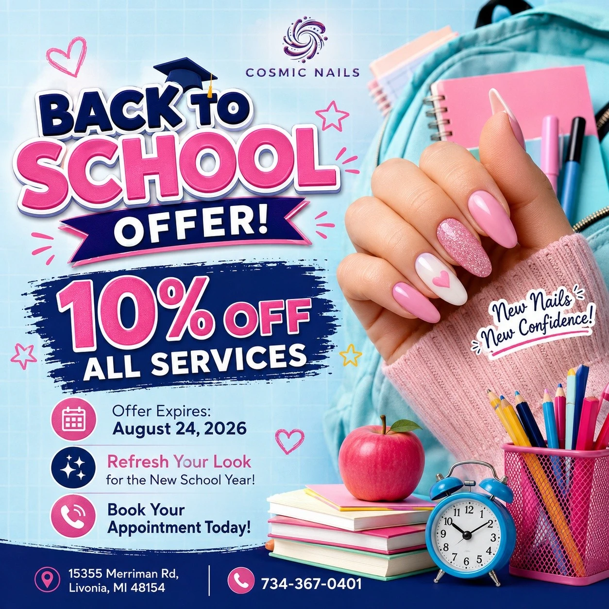 BACK TO SCHOOL OFFER