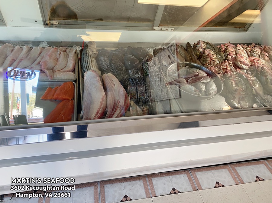Martin's Seafood in Hampton, VA 23661 | Fresh, Fried, Steam Seafood | Carry Out Only