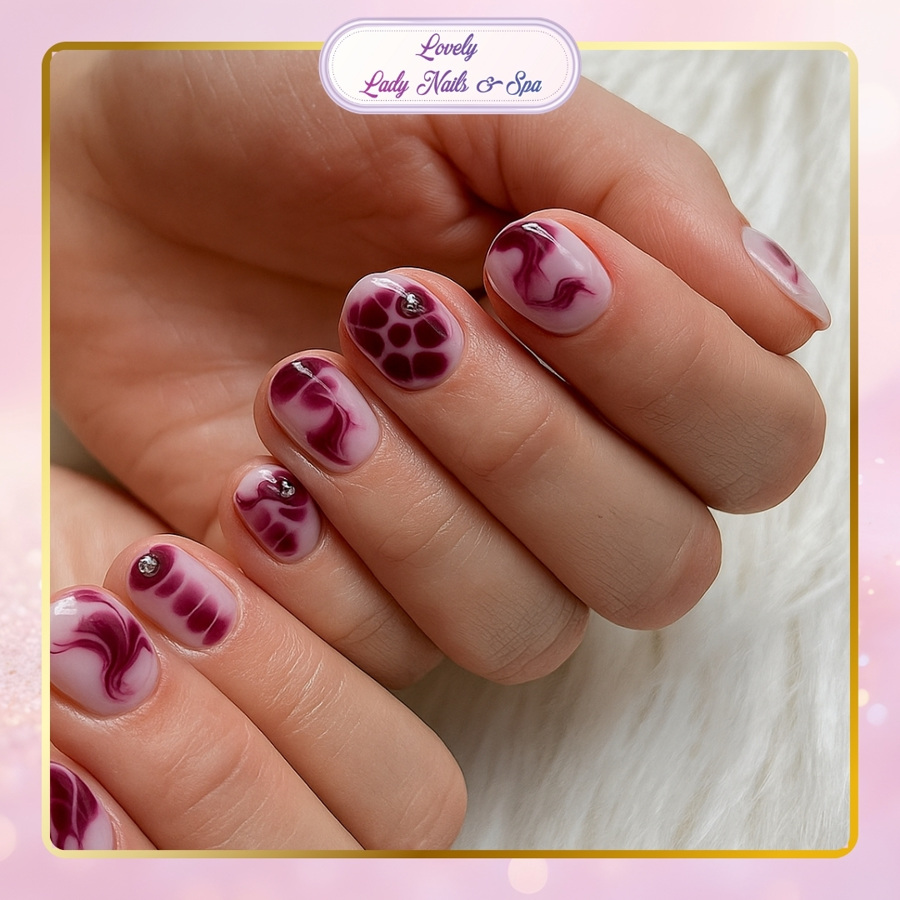 Lovely lady nails 070126 (3)