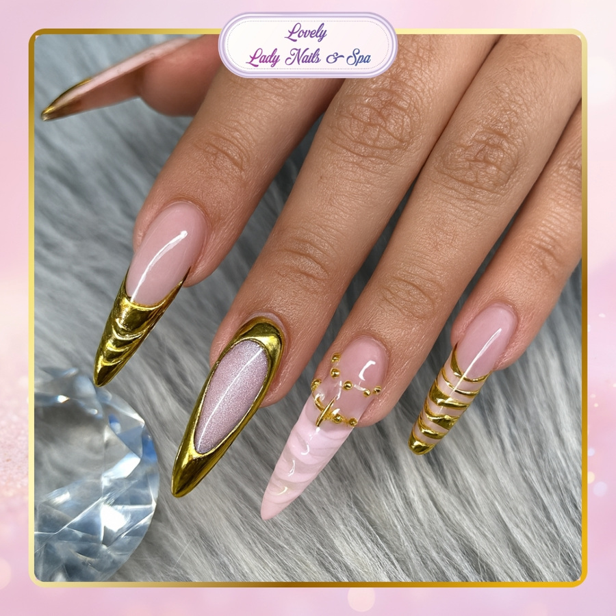 Lovely lady nails 070126 (4)