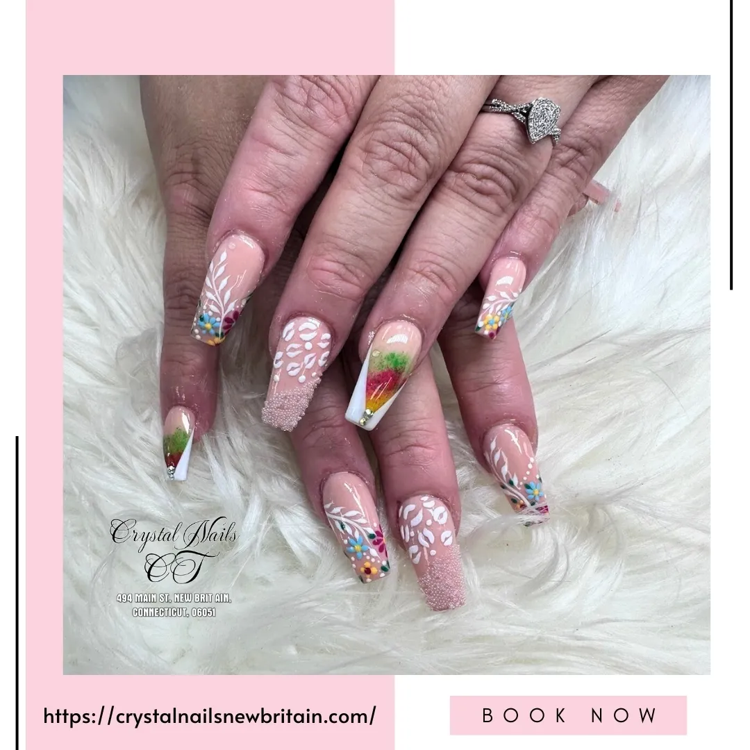 Beautiful nails make happy women, and happy women make the world more beautiful.