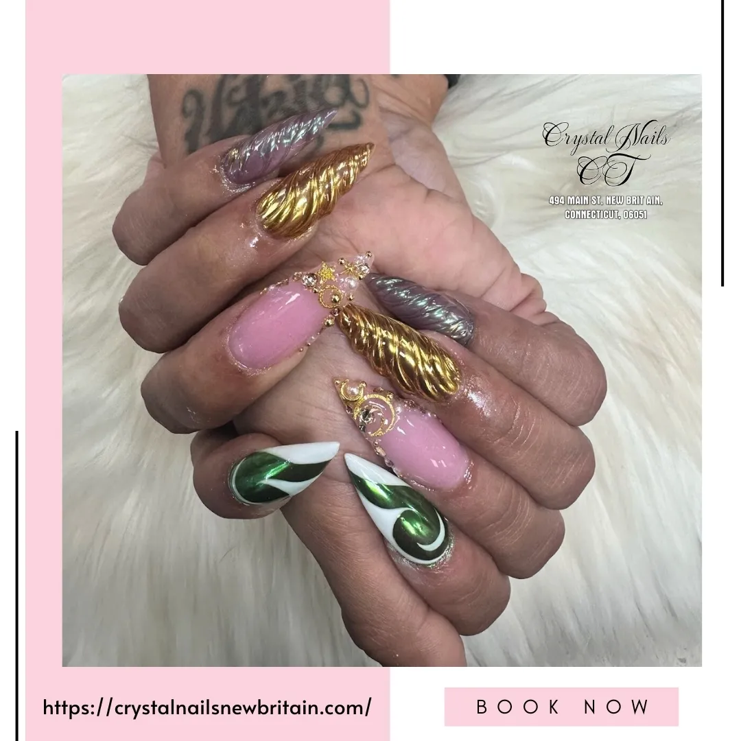 Beautiful nails make happy women, and happy women make the world more beautiful.
