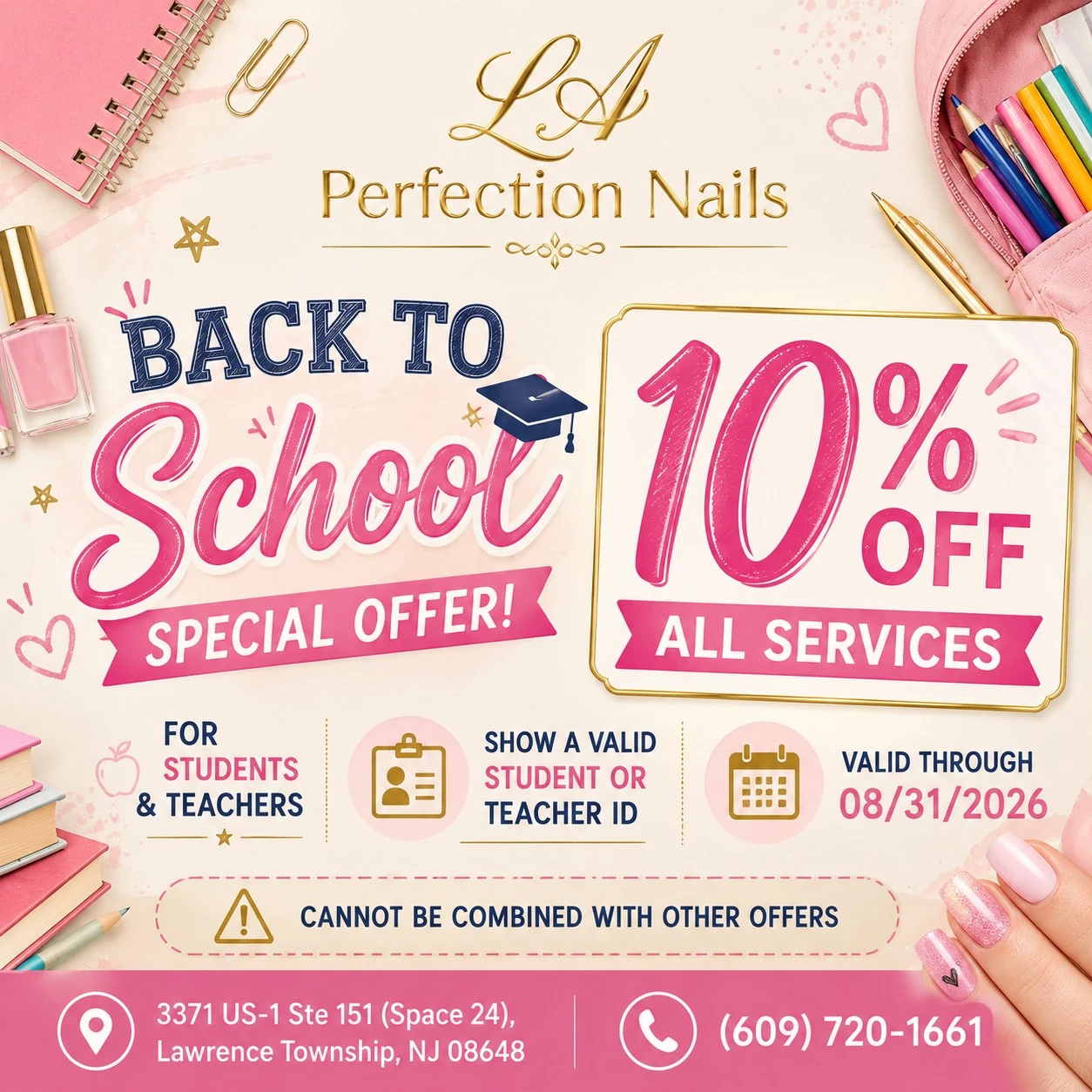 BACK TO SCHOOL OFFER