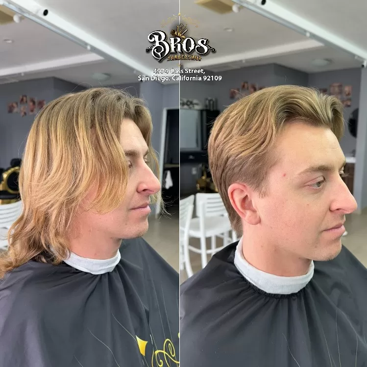 Before - After haircut 92109