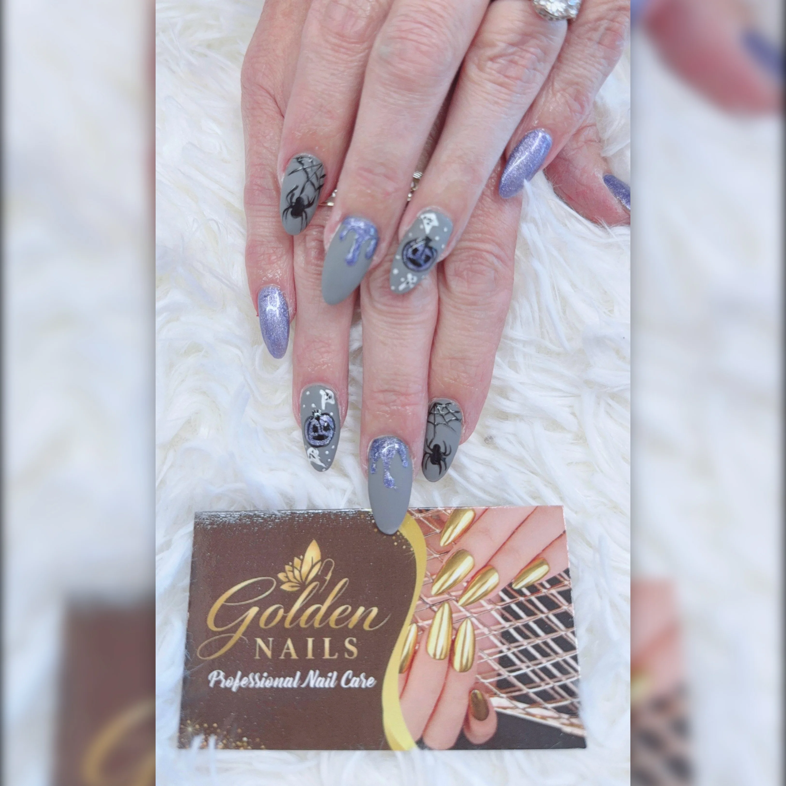 Golden Nails