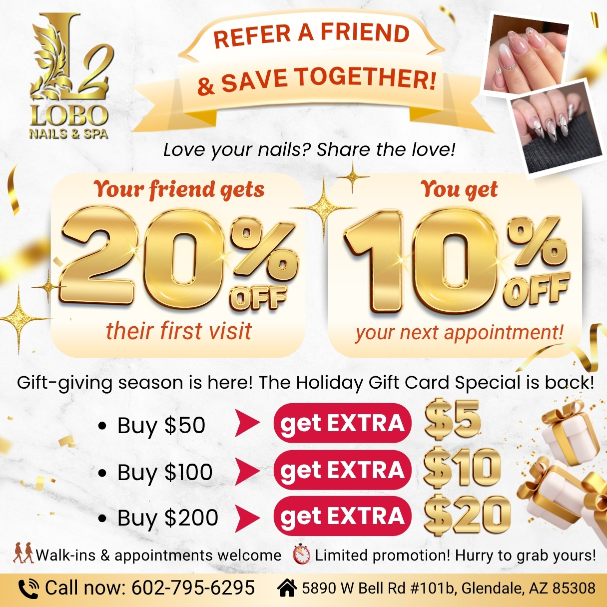REFER & SAVE