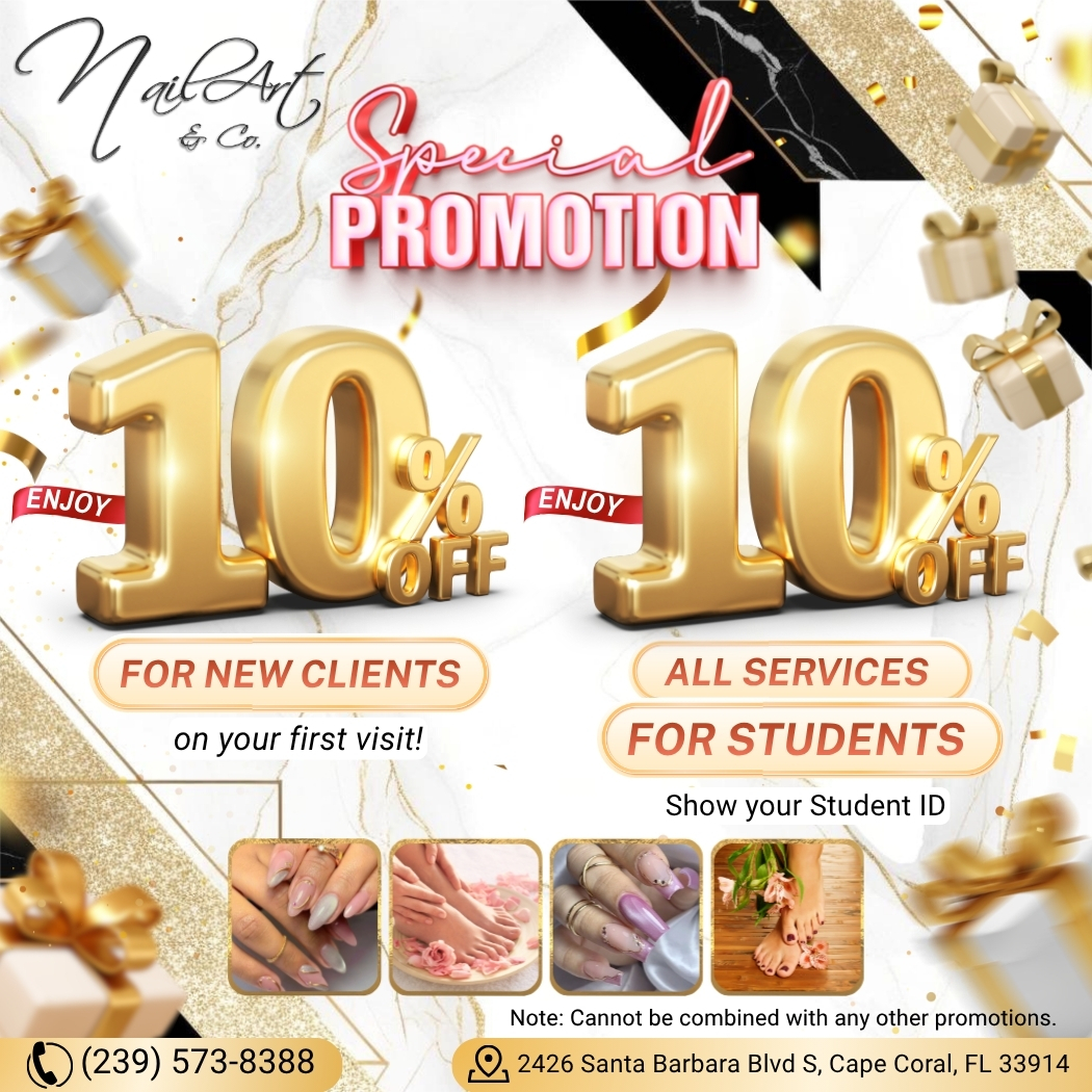 Special Promotion at Nail Art & Company
