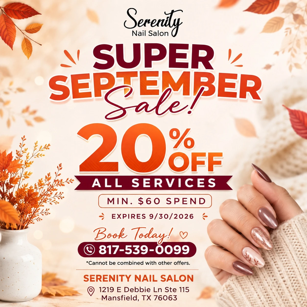 SUPER SEPTEMBER SAL