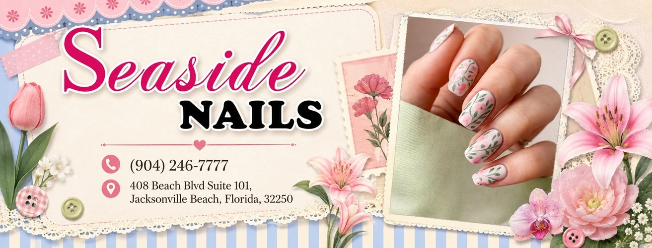 Seaside Nails | Top-Rated Salon near me Jacksonville Beach, FL 32250 | Publix Super Market at Middle Beach Commons