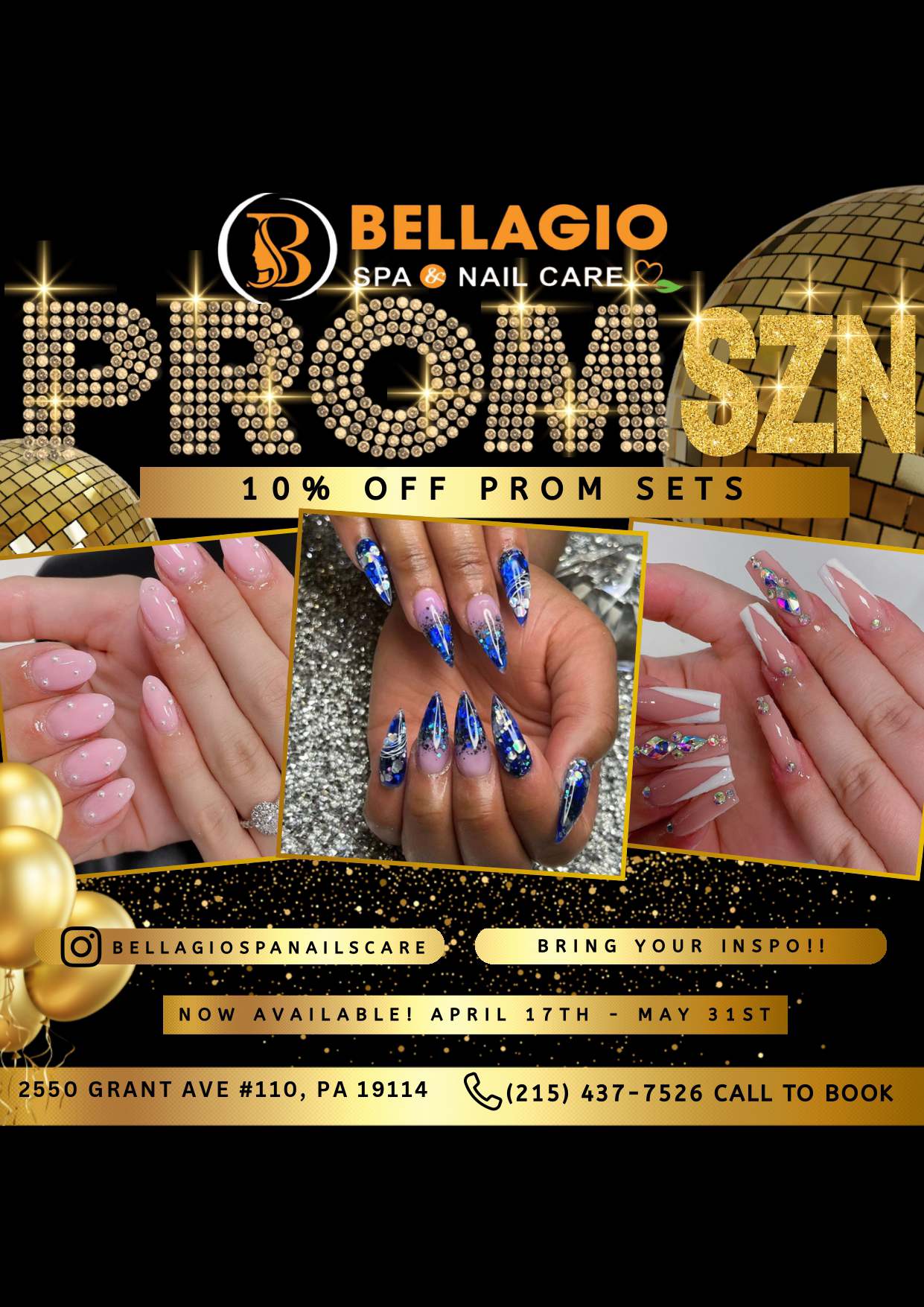 10% Off PROM SETS