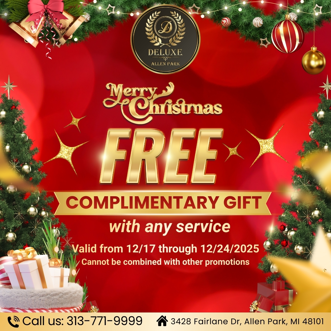 Celebrate the season in style at Deluxe Nails Spa & Lash