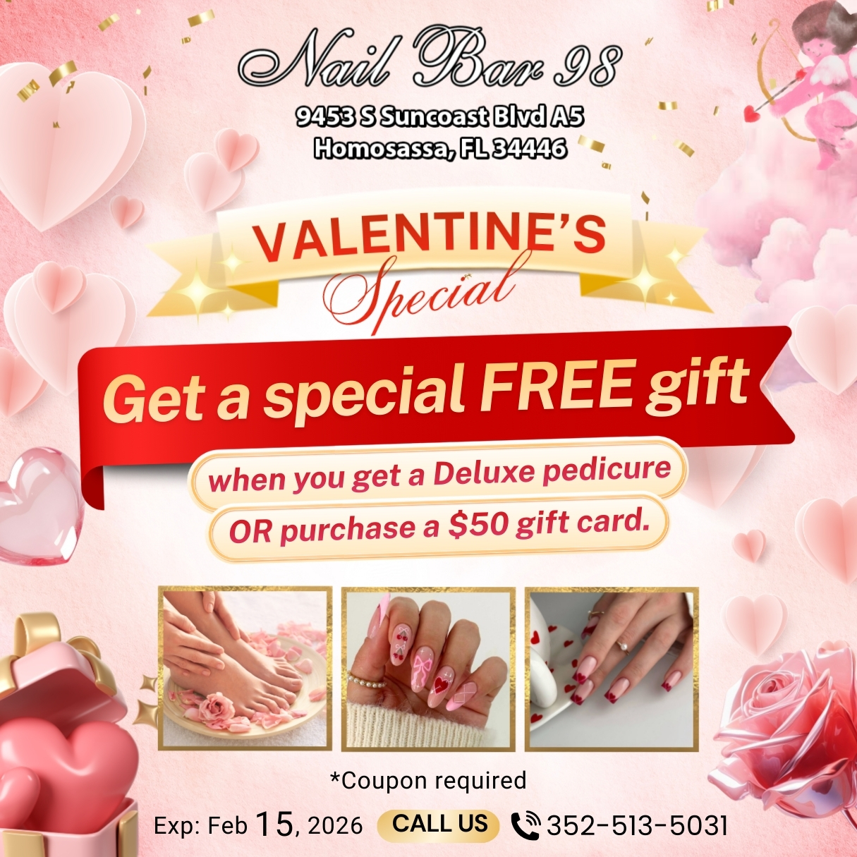 Valentine Special at NailBar 98