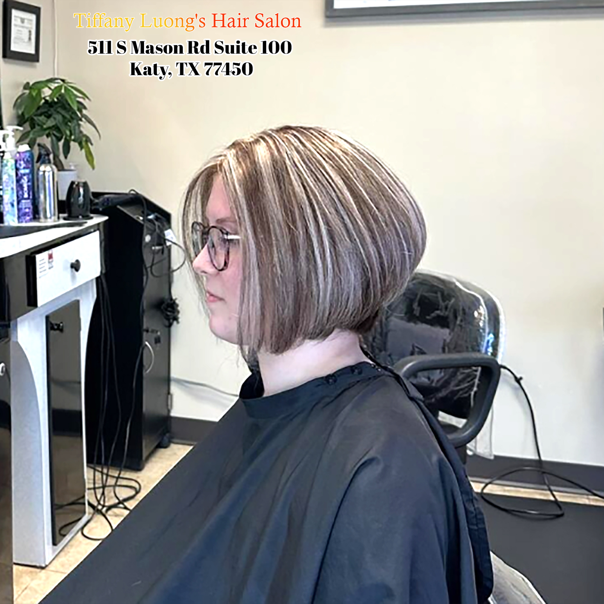 Bob style, short hair