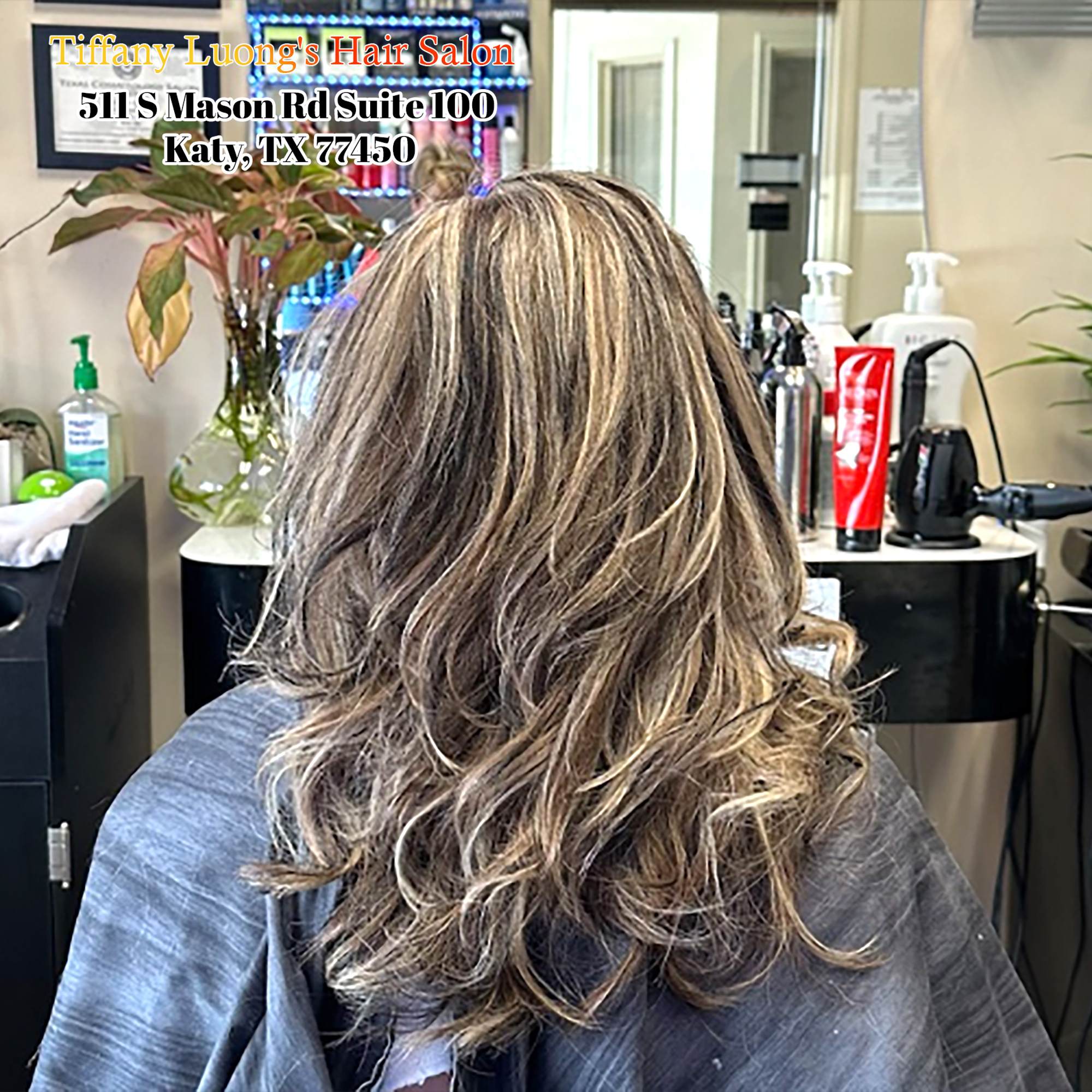 perm, dye highlight