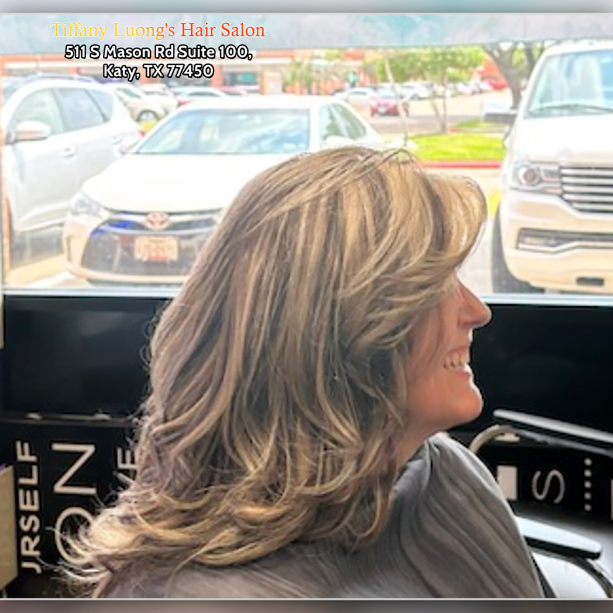 Balayage hairstyling