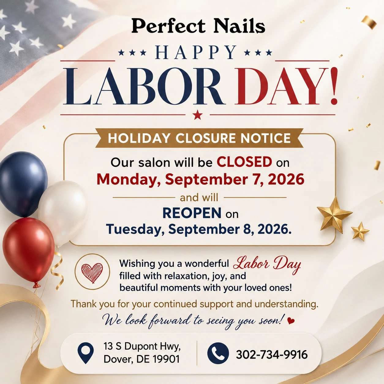 HAPPY LABOR DAY WEEKEND