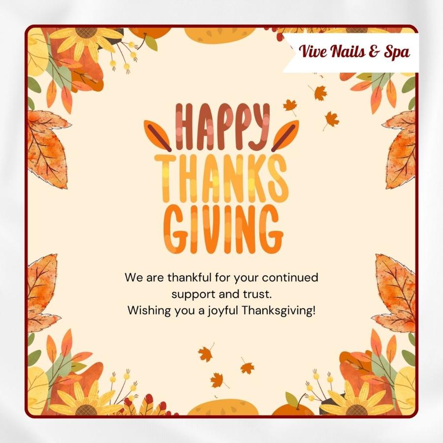 Thanksgiving nail collection