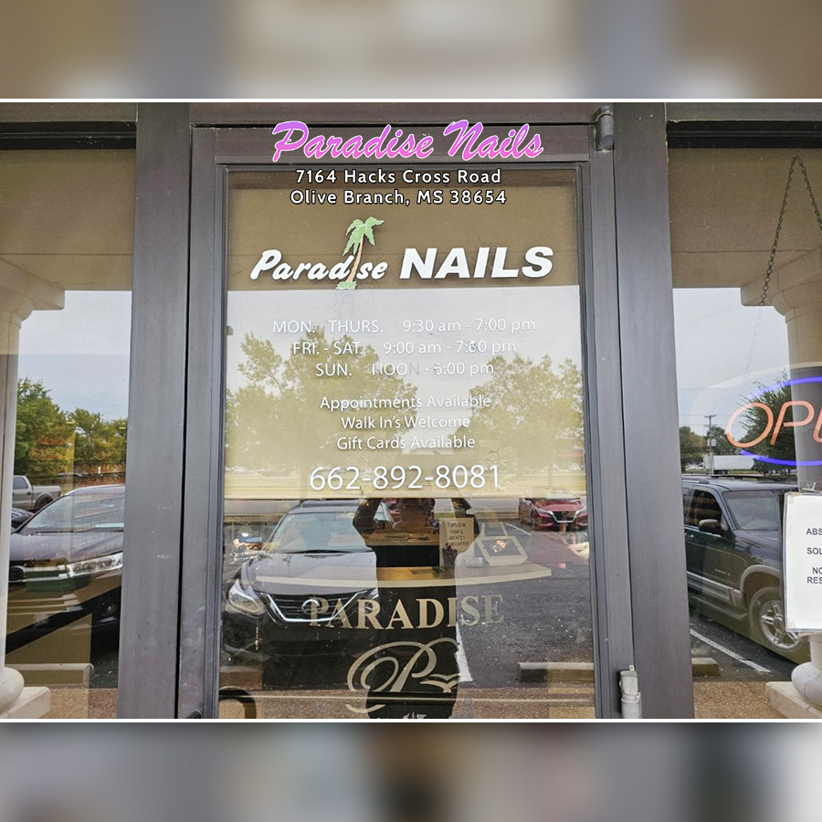 PARADISE NAILS | Top rated nail salon Kuttin Up, Olive Branch, MS 38654