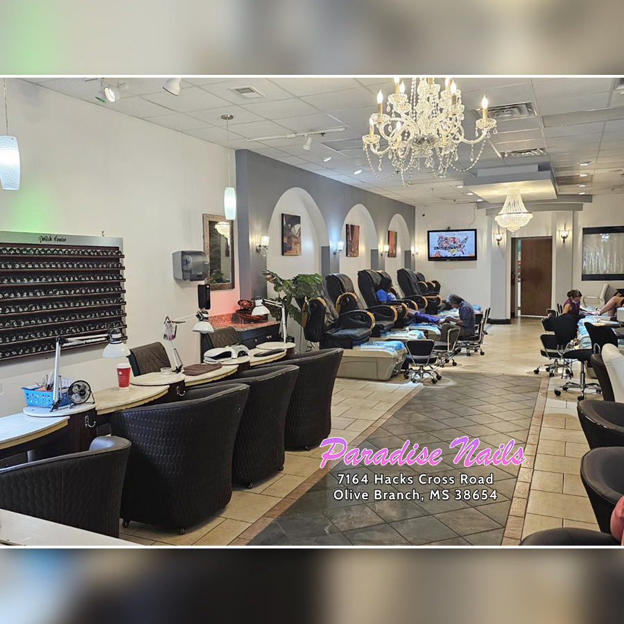 PARADISE NAILS | Top rated nail salon Kuttin Up, Olive Branch, MS 38654