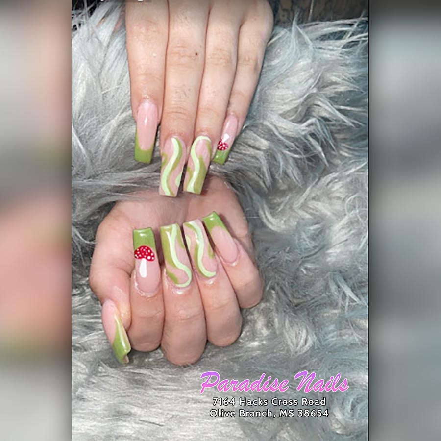 PARADISE NAILS _ Top rated nail salon Kuttin Up, Olive Branch, MS 38654_8