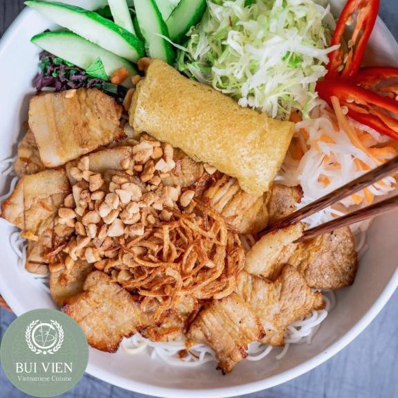 Bún Thịt Nướng Chả Giò Tôm Thịt - A Flavorful Journey through Vietnamese Cuisine
