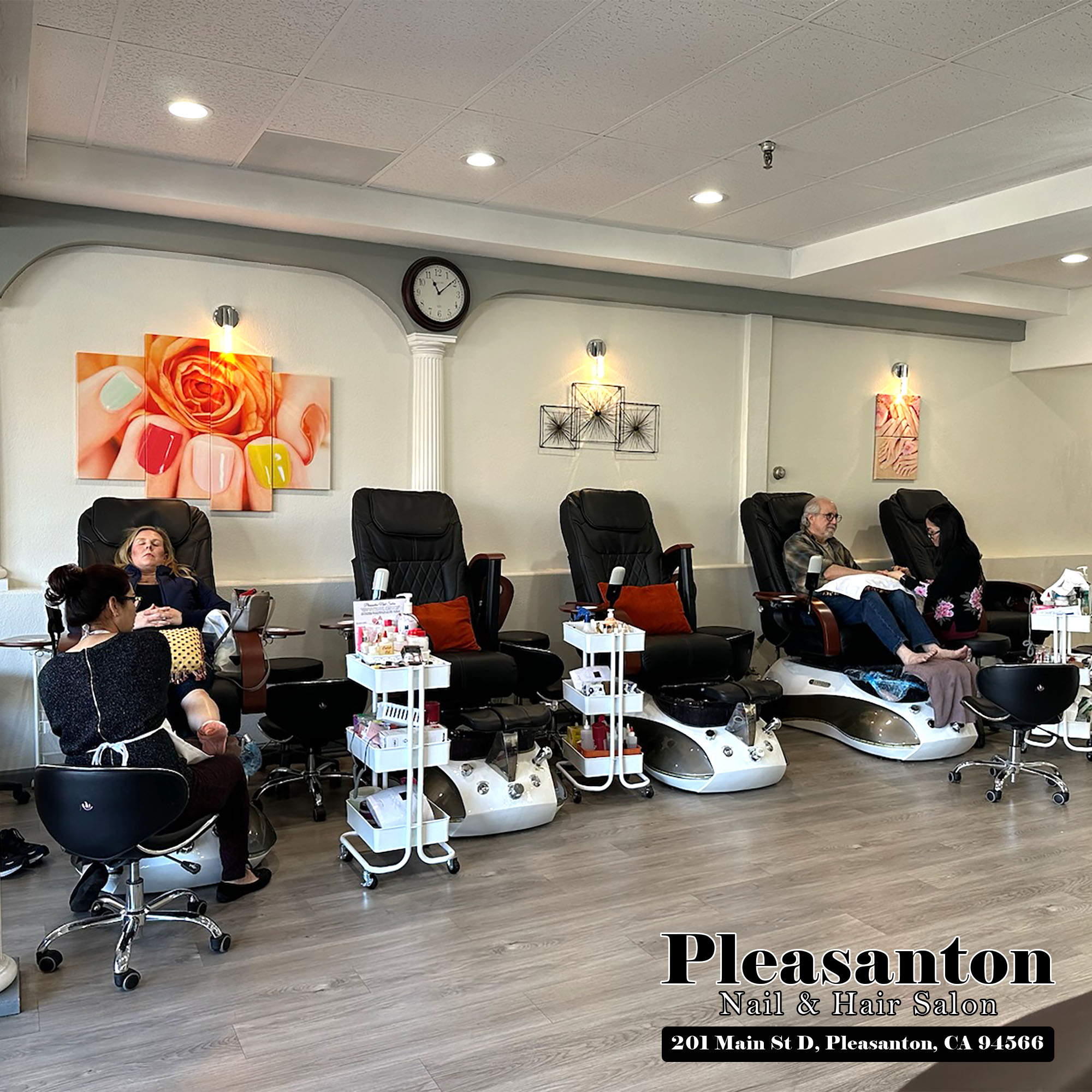 Pleasanton Nail &amp; Hair Salon in Pleasanton, CA 94566 | 201 Main St D