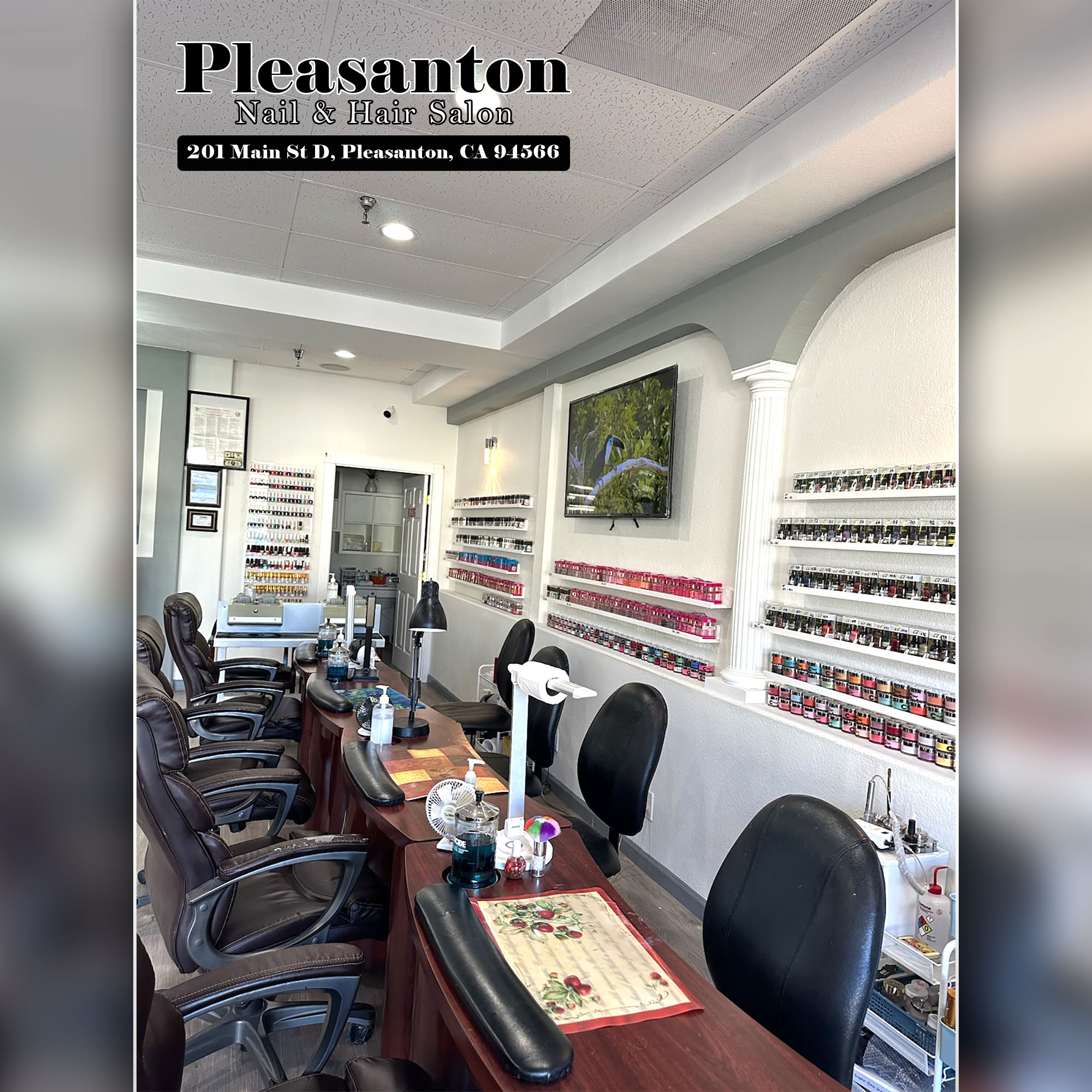 Pleasanton Nail &amp; Hair Salon in Pleasanton, CA 94566 | 201 Main St D