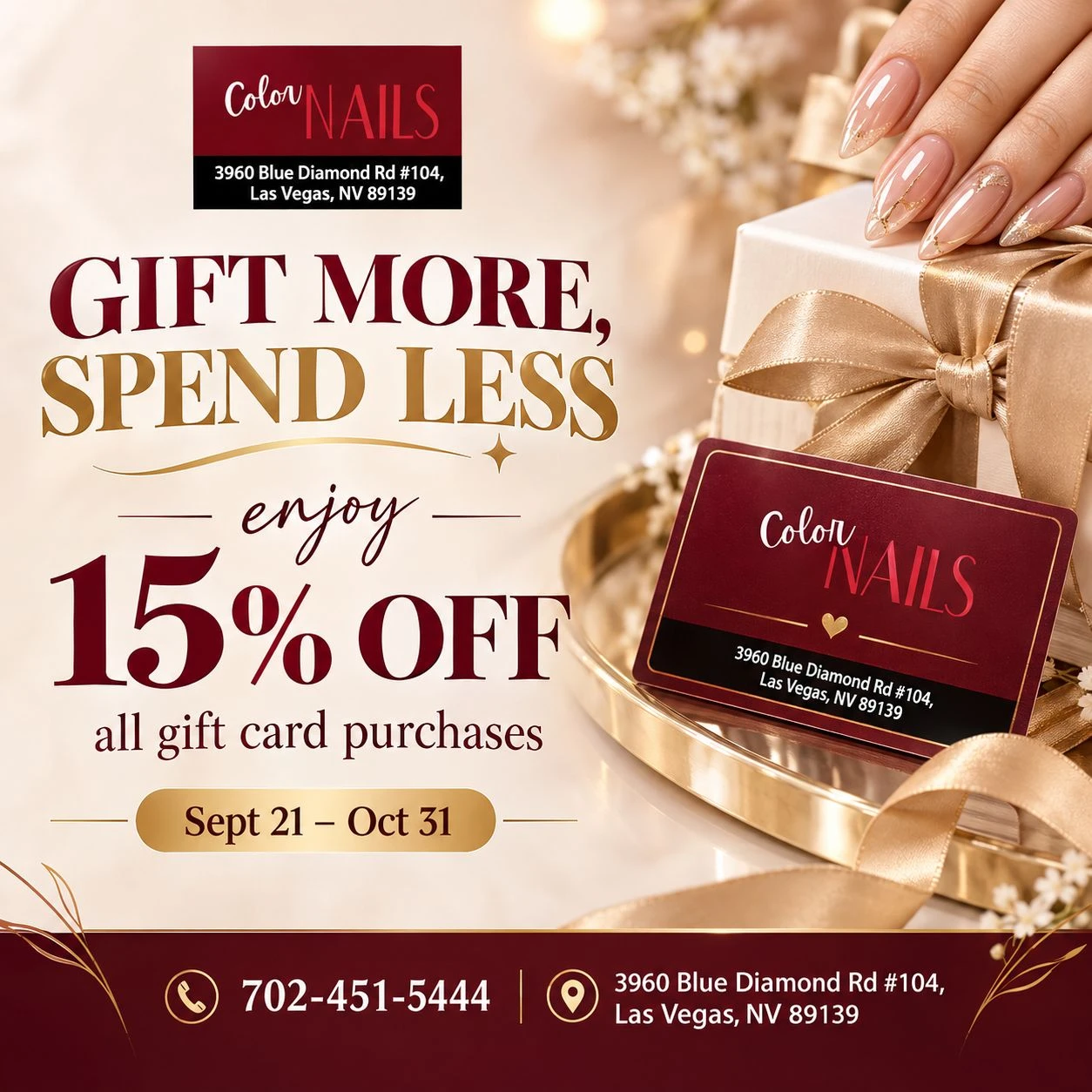 Gift Card Offer
