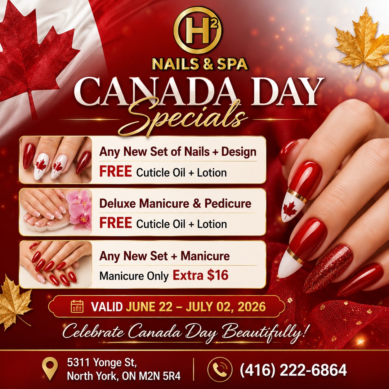 Canada Day Specials