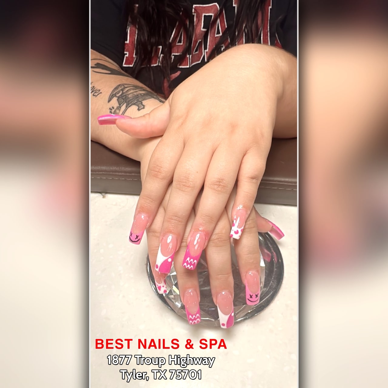 Coffin nail designs | Best Nails &amp; Spa in Tyler