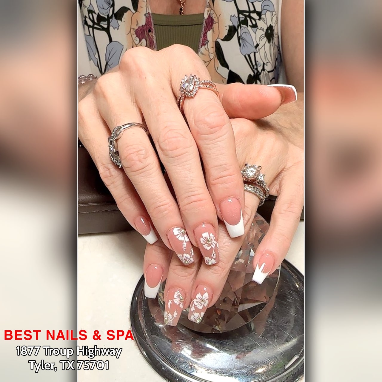 Coffin nail designs | Best Nails &amp; Spa in Tyler