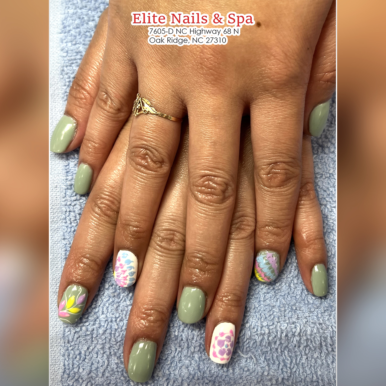 Nail designs by Elite Nails &amp; Spa in Oak Ridge, NC 27310